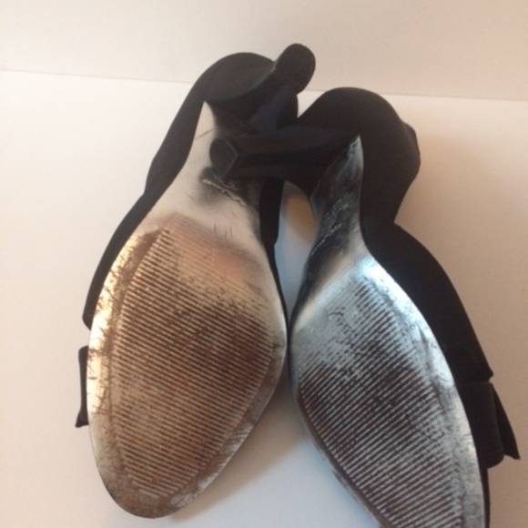 Nina peeptoe heel with rhinestone decoration 10M - Picture 6 of 6